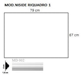 RIQUADRO 2 BOISERIE CREATIVE NISIDE CONFEZIONE